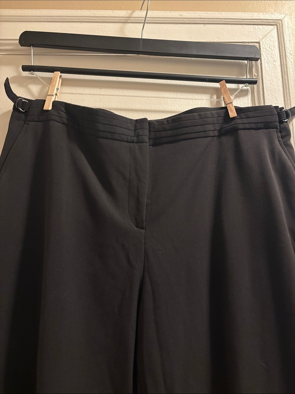 Women’s Sag Harbor Stretch 16 Petite Black Dress Pants